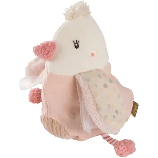 Fehn Wärmetier Vogel – Wohltuendes Kuscheltier mit entnehmbarem Wärme- / Kältesäckchen – Körnerkissen für Babys und Kleinkinder ab der Geburt