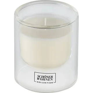 Schöner Wohnen Duftkerze S Lemongrass im Glas Klar Ø 7,5 cm x 8,5 cm