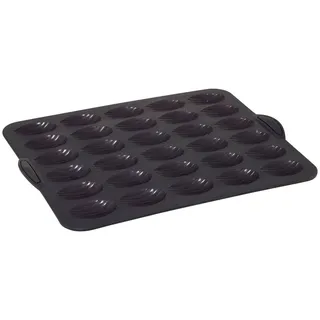 5five - form 30 madeleines silikon "silitop" schwarz rot