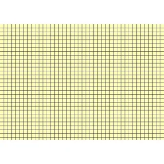 Brunnen 102250210 A5 kariert, gelb