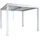 Pergola 3 x 3 m Weiß