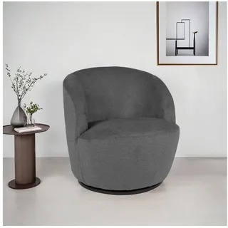 otto home Drehsessel FRAZEE grau 66 x 70 x 76 cm drehbar