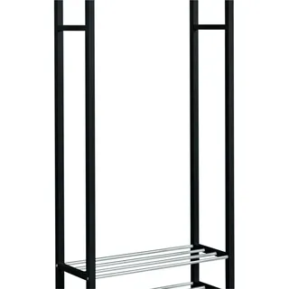 Kleiderständer HEINE HOME, schwarz, B:79cm H:165cm T:32cm, Metall, Garderobenständer, Kleiderständer