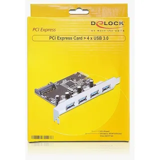 DeLock 89297 PCI Express Card > 4 x USB 3.0,