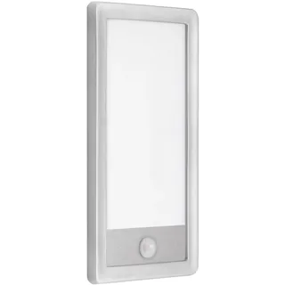 Telefunken LED-Außenleuchte mit Bewegungsmelder Nizza Silberfarbig 16 W