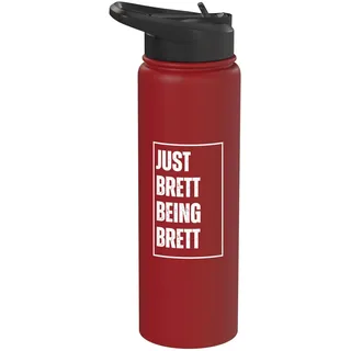 Just Brett Being Brett - Lustiger Vorname Witz Geburtstag Stainless Steel Insulated Water Bottle