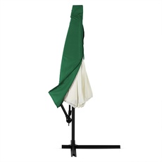DEUBA® Schutzhülle Sonnenschirm für 3,5m Schirme Schirm Abdeckhaube Abdeckung Hülle Plane Ampelschirm Grün