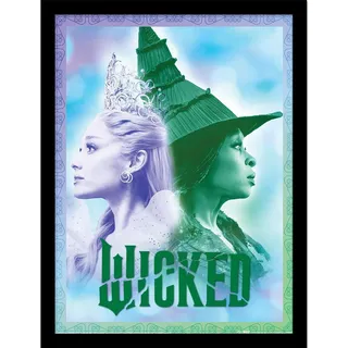 Pyramid International Offizieller Wicked 2 Sammlerdruck – (Blasen) | Premium dekorative Kunst für Theaterliebhaber und Sammler | 30 cm x 40 cm gerahmtes Poster