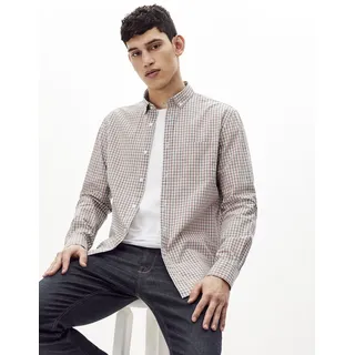 Celio Rakaro Kariertes Hemd - S