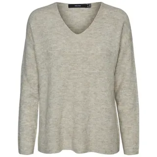 Vero Moda VMCREWLEFILE in beige