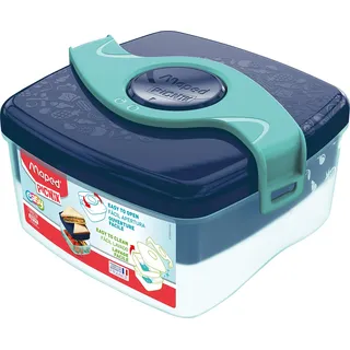 Maped PICNIK Brot-Dose, ORIGINS Lunchbox, blau/türkis