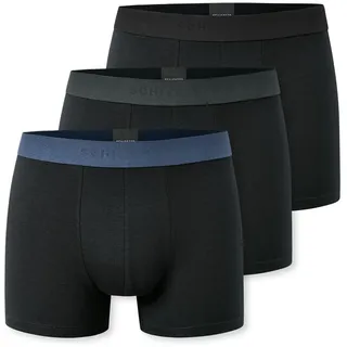 SCHIESSER Herren 3 Pack Boxershorts Bio Baumwolle Multipack - 95/5 Organic