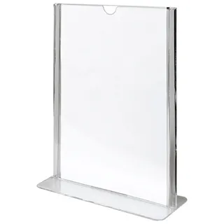 Speisekarte Tischplatte Din-A6 10,5X14,8 Cm Transparent Ps - 60 Un.