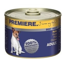 PREMIERE Best Meat Adult Huhn 6x185 g
