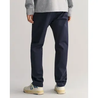GANT Twill Regular fit Chinohose - Marine - 36, - 34,