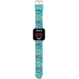 Rocco Giocattoli Stitch Digitale LED-Uhr LAS4038