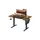 Schreibtisch 120cm Braun / Schwarz