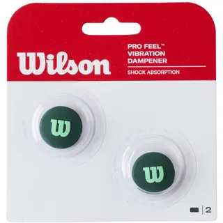 Wilson Blade Pro Feel Dämpfer, Grün, 2 Stück