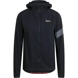 Rapha Trail Lightweight Jacke - Black / Light Grey - M