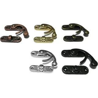 Set mit 30 Metall-Kastenschlosser (Größe 3, Copper)