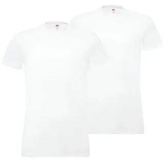 Levi's Herren T-Shirts, Vorteilspack - Rundhals, Kurzarm, einfarbig Weiß M
