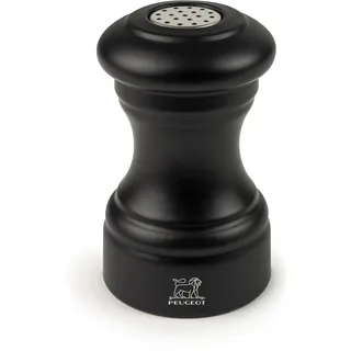 Peugeot BISTRO Salzstreuer Buchenholz schwarz matt 9 cm
