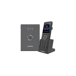 Fanvil W710P IP-Mobiltelefon, Schwarz, Kabelloses Mobilteil, Fallbeständig, LCD, 5,08 cm (2") - Schwarz