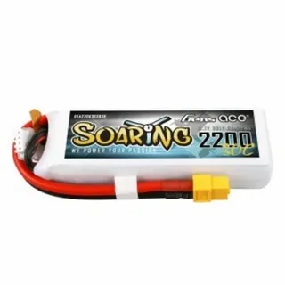 Gens Ace Akku 2200mAh 11,1V 30C Lipo Blue/Weiß