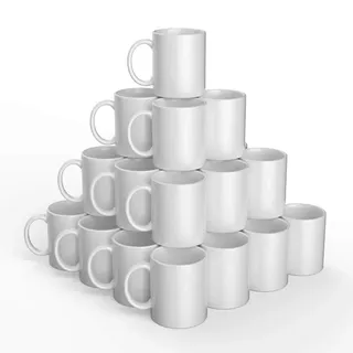 Cricut Keramikbecher 0,34 l Weiß 36 St.