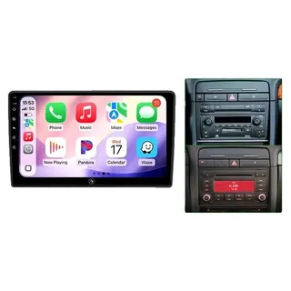 Auto Multimedia Player, nahtlose Verbindung, benutzerfreundliche Oberfläche, kompatibel mit Audi A4 B6 (2000-2009) kabellos, G5 4G 64G Stil A