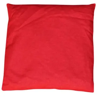 Schwarzwälder Kirschkernsäckchen uni rot ca. 24x24 cm Kirschkernkissen Wärmekissen