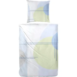 Primera Bauhaus Blau 155 x 220 cm + 80 x 80 cm