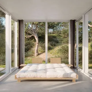 Karup Design Bettgestell »Social Bed, ohne Matratze, FSC®-zertifiziertes Massivholz« wahlweise mit oder ohne verstellbares Zubehör, Bett in mehreren Größen