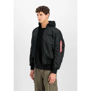Alpha Industries MA-1 ZH Back Print Fliegerjacke schwarz M