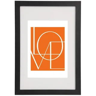 WOLTU Bilderrahmen 13x18 cm Schwarz, MDF-Holz Fotorahmen mit Passepartout, bruchsichere PS-Platte zum Aufhängen und Aufstellen, Collage Wanddeko Rahmen