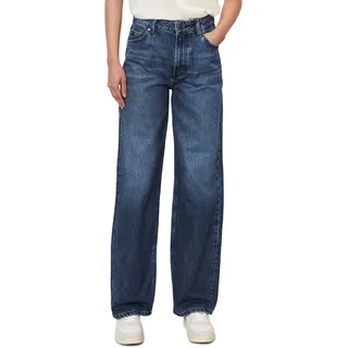 Marc O'Polo B41907512313 Damen, Jeans, Model Tomma wide, blau, 26/32