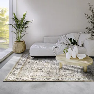 ELLE DECORATION »Saveh« rechteckig 5 mm Höhe Kurzflor, Anti Rutsch, Vintage, Klassisch, Wohnzimmer, Flur,