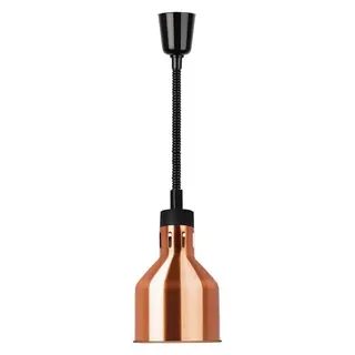 Buffalo Wärmelampe einziehbar 60 cm Kupfer-Finish