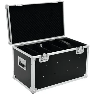 ROADINGER Flightcase 4x PRO Slim Größe L | PRO Flightcase für 4 x PRO Slim-Scheinwerfer