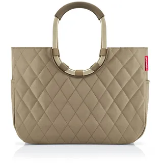 Reisenthel Loopshopper Rhombus Olive 46 x 23 x 33 cm