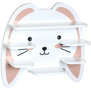 KESPER Wandregal 42 x 45 x 12 cm Weiß