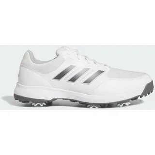 adidas Tech Response 3.0 Wide Golfschuh Cloud White / Dark Silver Metallic / Silver Metallic 41 1/3