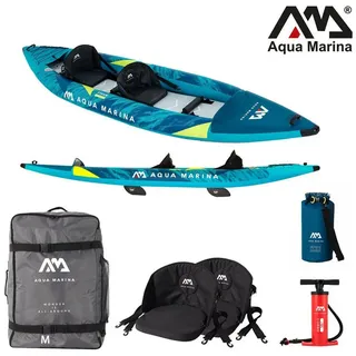 Aqua Marina Steam 412 Kayak Kajak Wildwasserkajak Freizeit Blau 2 Personen 2022