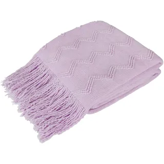 PAVILIA Strickdecke für Couchbett, weiche gestrickte Sofa-Decke im Landhausstil für das Wohnzimmer, leichte dekorative Sommerdecke für Sessel, strukturierte Boho-Decke für den Außenbereich, 127 x
