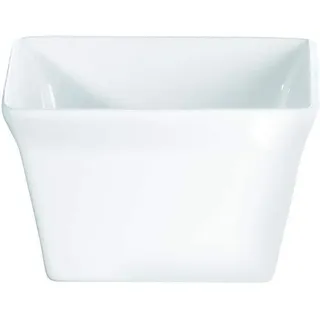ASA Souffl‚ form, quadratisch 250øC 10 x 10, h. 6 cm, 0,2l, Porzellan 52030017  Vorteilsset beinhaltet 4 x den genannten Artikel und Geschenk + Spende
