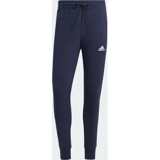 Adidas Essentials French Terry Tapered Cuff 3-Streifen Hose Legend Ink / White XS