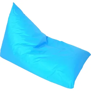 Sitzsack Chillkissen Nylon türkis 100/140 cm türkis - Türkis