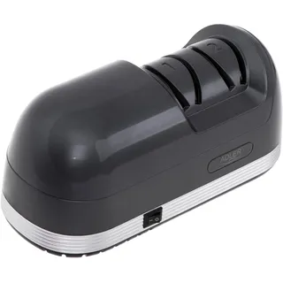 Adler AD 4508 Elektrischer Messerschärfer 2-stufiges System, 60W, rutschfeste Füße, keine Metallspäne, Schwarz