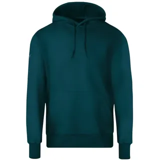 TRIGEMA Kapuzensweatshirt »TRIGEMA Hoodie aus Sweatqualität«, Gr. M, saphir, , 35775023-M