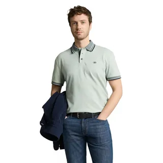 TOM TAILOR Herren Poloshirt - Grün